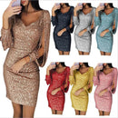 Vestido Feminino Glamouroso de Paetês Importe Go 