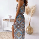 Vestido Feminino Longo Estampado - Elizabeth Vestido Feminino Longo Estampado - Elizabeth Importe Go 