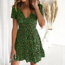 Vestido Feminino Oncinha - Safari Chic Vestido Feminino Oncinha - Safari Chic Importe Go Verde P 