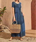 Vestido Feminino Vintage Thayná Importe Go Azul P 