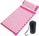 Yoga Massage Mat Acupressure Mat for Back Neck Needle Acupuncture Pad Pillow Set Kuznetsov Applicator Spike Massager Cushion Importe Go 