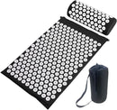 Yoga Massage Mat Acupressure Mat for Back Neck Needle Acupuncture Pad Pillow Set Kuznetsov Applicator Spike Massager Cushion Importe Go 