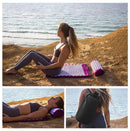 Yoga Massage Mat Acupressure Mat for Back Neck Needle Acupuncture Pad Pillow Set Kuznetsov Applicator Spike Massager Cushion Importe Go 