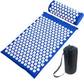Yoga Massage Mat Acupressure Mat for Back Neck Needle Acupuncture Pad Pillow Set Kuznetsov Applicator Spike Massager Cushion Importe Go 