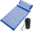 Yoga Massage Mat Acupressure Mat for Back Neck Needle Acupuncture Pad Pillow Set Kuznetsov Applicator Spike Massager Cushion Importe Go 