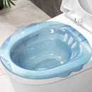 Bacia para Banho de Assento SAUDE 22 Importe Go Azul 
