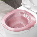 Bacia para Banho de Assento SAUDE 22 Importe Go Rosa 