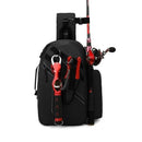 Backpack's Fishing - Mochila para pescador Mochila de pesca Importe Go Preto 