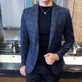Blazer Masculino Fashion Blazer Masculino Fashion Importe Go Azul marinho PP/ 48-52kg 