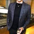 Blazer Masculino Fashion Blazer Masculino Fashion Importe Go Cinza escuro PP/ 48-52kg 