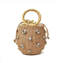 Bolsa Artesanal Luxo LaBela bolsa008 Importe Go Bronze 