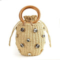 Bolsa Artesanal Luxo LaBela bolsa008 Importe Go Palha 