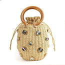 Bolsa Artesanal Luxo LaBela bolsa008 Importe Go Palha 