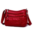 Bolsa de Couro Legítimo Elegance (Compre 1 Leve 2) Bolsa de Couro Legítimo Elegance Importe Go 