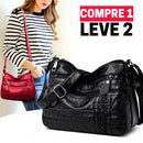 Bolsa de Couro Legítimo Elegance (Compre 1 Leve 2) Bolsa de Couro Legítimo Elegance Importe Go 