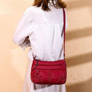 Bolsa de Couro Legítimo Elegance (Compre 1 Leve 2) Bolsa de Couro Legítimo Elegance Importe Go 