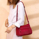 Bolsa de Couro Legítimo Elegance (Compre 1 Leve 2) Bolsa de Couro Legítimo Elegance Importe Go 