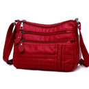 Bolsa de Couro Legítimo Elegance (Compre 1 Leve 2) Bolsa de Couro Legítimo Elegance Importe Go 