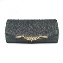 Bolsa de Mão Feminina Clutch para Festa Bolsa de Mão Feminina Importe Go Cinza 
