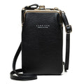 Bolsa de Ombro de Couro de Alta Qualidade e Design Luxuoso Bolsa de Ombro de Couro de Alta Qualidade e Design Luxuoso Importe Go Preto 