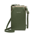 Bolsa de Ombro de Couro de Alta Qualidade e Design Luxuoso Bolsa de Ombro de Couro de Alta Qualidade e Design Luxuoso Importe Go Verde 