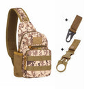 Bolsa de Ombro Tática Militar rca 23 Importe Go Desert Digital + Brindes 