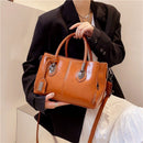 Bolsa Feminina Clássica Boston™ - Dupla Alça em Couro PU Bolsa Feminina Clássica Boston™ - Dupla Alça em Couro PU Importe Go 
