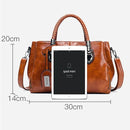 Bolsa Feminina Clássica Boston™ - Dupla Alça em Couro PU Bolsa Feminina Clássica Boston™ - Dupla Alça em Couro PU Importe Go 