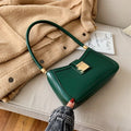 Bolsa Feminina de Couro - Tiny Bella Novo Importe Go Verde 