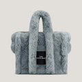 Bolsa Feminina Pelúcia Berenice bolsa027 Importe Go Azul 
