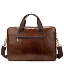 Bolsa Masculina de Couro Genuíno Bolsa Masculina de Couro Genuíno Importe Go 