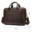 Bolsa Masculina de Couro Genuíno Bolsa Masculina de Couro Genuíno Importe Go 