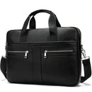 Bolsa Masculina de Couro Genuíno Bolsa Masculina de Couro Genuíno Importe Go Preto 