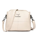 Bolsa Mikonos Couro Premium - Promoção de Natal Bolsa Mikonos Couro Premium - Promoção de Natal Importe Go Bege 