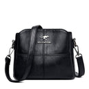 Bolsa Mikonos Couro Premium - Promoção de Natal Bolsa Mikonos Couro Premium - Promoção de Natal Importe Go Preto 