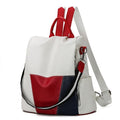 Bolsa Mochila Feminina de Couro Legítimo - Harley P4 - Harley Importe Go Branca 