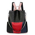 Bolsa Mochila Feminina de Couro Legítimo - Harley P4 - Harley Importe Go Preta 