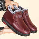 Bota de Couro Forrada com Lã Para o Frio SF31 Importe Go 