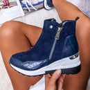 Bota Feminina de Camurça Cano Curto - CozyChic Bota Feminina de Camurça Cano Curto - CozyChic Importe Go 