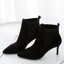 Bota Feminina Salto Fino Bota Feminina Salto Fino Importe Go Preto 34 