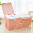 Caixa Organizadora com Divisória Roupas Lençol Fronha Caixa Organizadora com Divisória Roupas Lençol Fronha Importe Go 36x25x16cm Champagne 