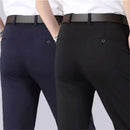 Calça Alfaiataria Elástica de Luxo Masculina | Compre 1 e Leve 2 de Brinde P20-128 Importe Go Azul + Preto PP 