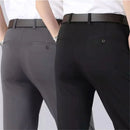 Calça Alfaiataria Elástica de Luxo Masculina | Compre 1 e Leve 2 de Brinde P20-128 Importe Go Cinza + Preto PP 