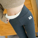 Calça Legging Feminina Térmica com Forro de Lã Calça Legging Feminina Térmica Importe Go Cinza P 