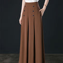 Calça Pantalona de Alfaiataria Palazzo Calças Importe Go 