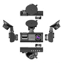 Câmera Completa para Carro 4K com Tela de 2 Polegadas e Visão Noturna P20-148 Importe Go 