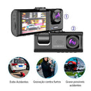 Câmera Completa para Carro 4K com Tela de 2 Polegadas e Visão Noturna P20-148 Importe Go 