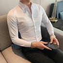 Camisa Social Anti Amassado MO02 Importe Go P Branca 