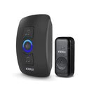 Campainha Inteligente Sem Fio Á prova D'Água - SmartWave Campainha Inteligente Sem Fio Á prova D'Água - SmartWave Importe Go Preto 