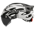Capacete Ciclismo com Luz Traseira e Viseira Magnética Masculino/Feminino Cairbull ciclismo 1 Importe Go Modelo 2 (54-61cm) 